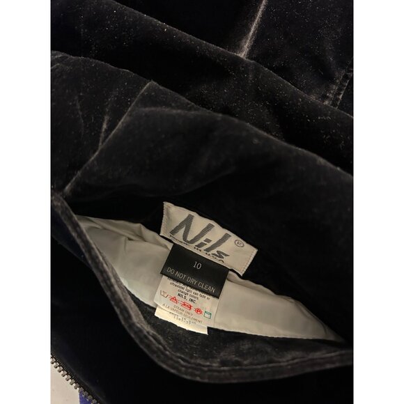 Vintage Nils Womens Purple Ski/Snowboard Jacket Size 10 Fits 8 Velvet Lining - Picture 7 of 7